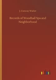 Cover von Records of Woodhall Spa and Neighborhood