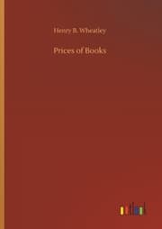 Cover von Prices of Books