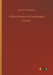 Cover von A Short History of Freethought