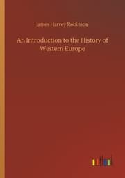 Cover von An Introduction to the History of Western Europe