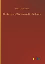 Cover von The League of Nations and its Problems