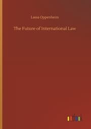 Cover von The Future of International Law