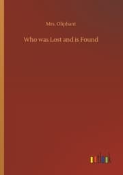 Cover von Who was Lost and is Found