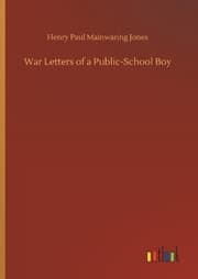 Cover von War Letters of a Public-School Boy