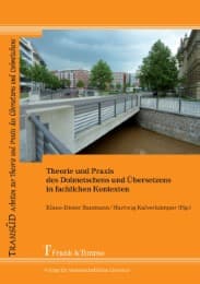 Cover von Theorie und Praxis des Dolmetschens und Übersetzens in fachlichen Kontexten