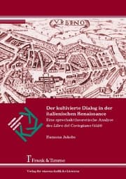 Cover von Der kultivierte Dialog in der italienischen Renaissance