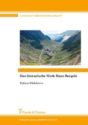Cover von Das literarische Werk Hans Bergels