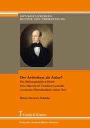 Cover von Der Aristokrat als Autor?