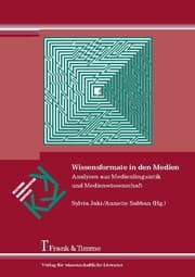 Cover von Wissensformate in den Medien