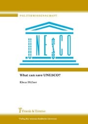 Cover von What can save UNESCO?