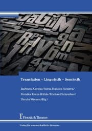 Cover von Translation - Linguistik - Semiotik