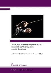 Cover von 'Und was ich noch sagen wollte ...'