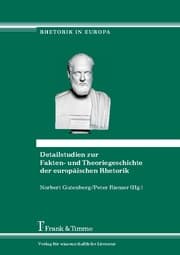 Cover von Detailstudien zur Fakten- und Theoriegeschichte der europäischen Rhetorik