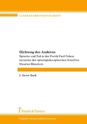 Cover von Dichtung des Anderen