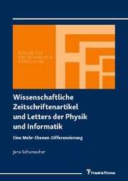 Cover von Wissenschaftliche Zeitschriftenartikel und Letters der Physik und Informatik