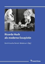 Cover von Ricarda Huch als moderne Essayistin