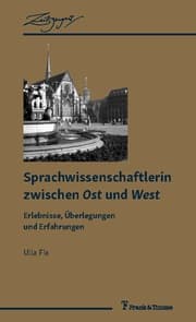 Cover von Sprachwissenschaftlerin zwischen Ost und West