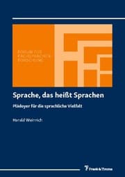 Cover von Sprache, das heißt Sprachen