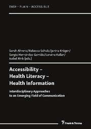 Cover von Accessibility - Health Literacy - Health Information