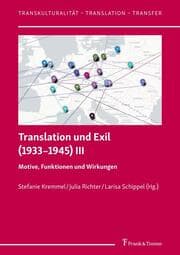 Cover von Translation und Exil (1933-1945) III