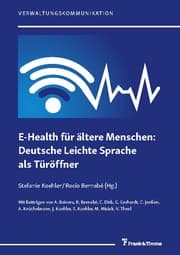 Cover von E-Health für ältere Menschen: Deutsche Leichte Sprache als Türöffner