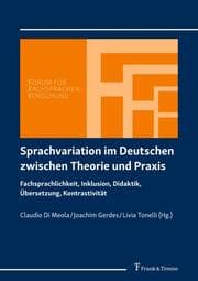 Cover von Sprachvariation im Deutschen zwischen Theorie und Praxis
