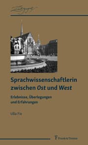 Cover von Sprachwissenschaftlerin zwischen Ost und West