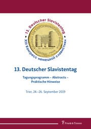 Cover von 13. Deutscher Slavistentag