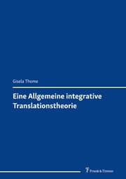 Cover von Eine Allgemeine integrative Translationstheorie
