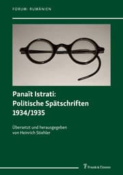 Cover von Panaït Istrati: Politische Spätschriften 1934/1935