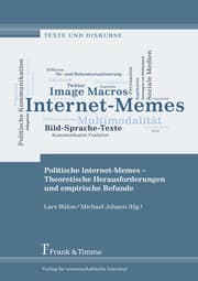 Cover von Politische Internet-Memes - Theoretische Herausforderungen und empirische Befunde