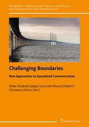 Cover von Challenging Boundaries