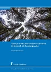 Cover von Sprach- und kulturreflexives Lernen in Deutsch als Fremdsprache
