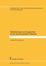 Cover von Optimierung von Gesprächen in der professionellen Telefonie