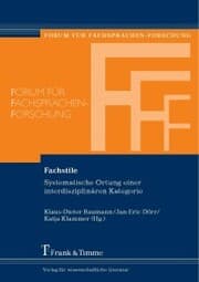 Cover von Fachstile