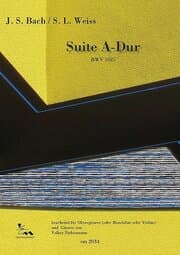 Cover von Suite A-Dur, BWV 1025