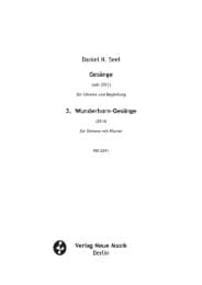 Cover von Wunderhorn-Gesänge