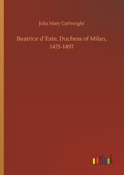 Cover von Beatrice d'Este, Duchess of Milan, 1475-1497