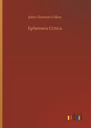 Cover von Ephemera Critica