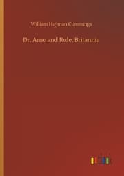 Cover von Dr. Arne and Rule, Britannia
