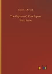 Cover von The Orpheus C. Kerr Papers
