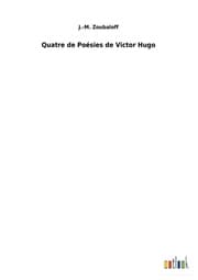 Cover von Quatre de Poésies de Victor Hugo