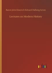 Cover von Lectures on Modern History