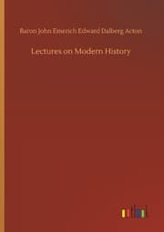 Cover von Lectures on Modern History