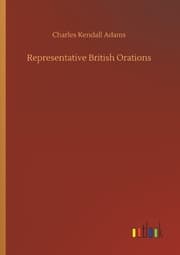 Cover von Representative British Orations