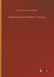Cover von Representative British Orations