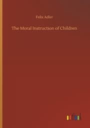 Cover von The Moral Instruction of Children
