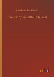 Cover von Travels in Syria and the Holy Land