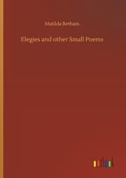Cover von Elegies and other Small Poems