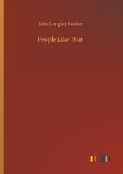 Cover von People Like That